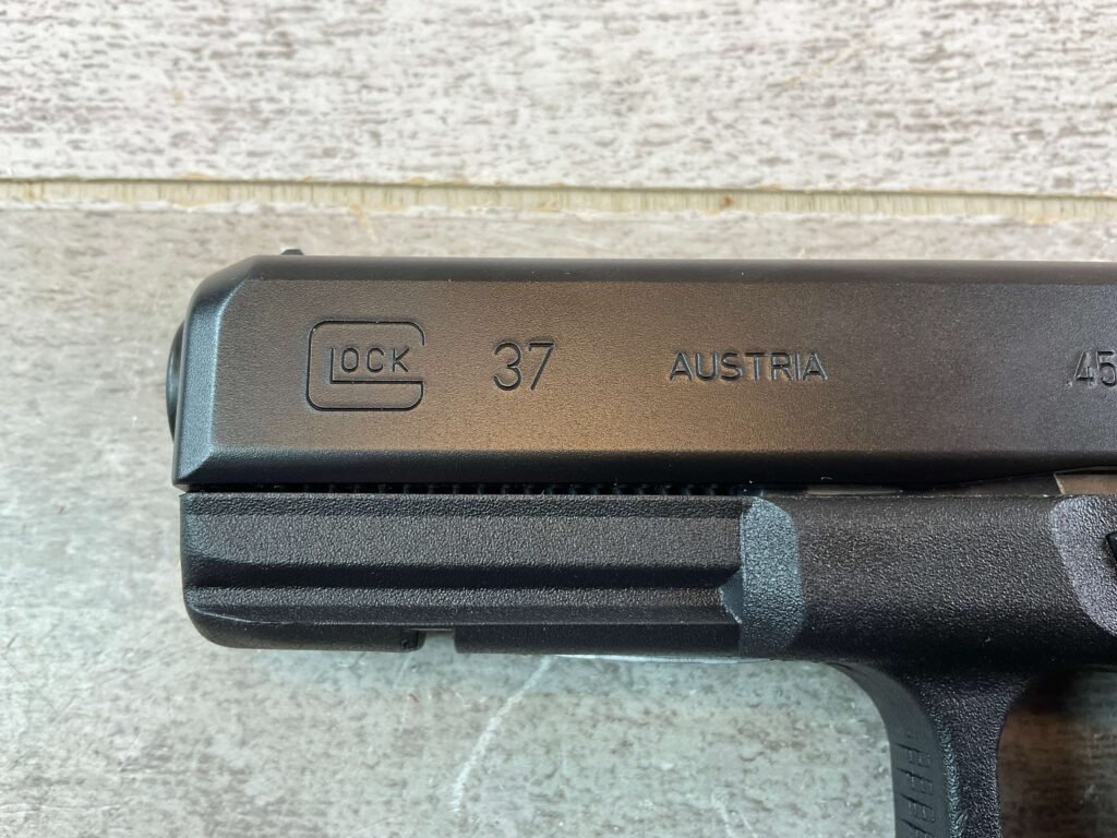 GLOCK MODEL 37 .45 G.A.P. SEMI AUTO PISTOL, JAMES EARL JONES COLLECTION #5-10832