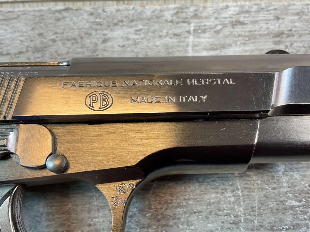 BROWNING BDA .380 STAINLESS STEEL SEMI AUTO PISTOL, JAMES EARL JONES COLLECTION #5-10836