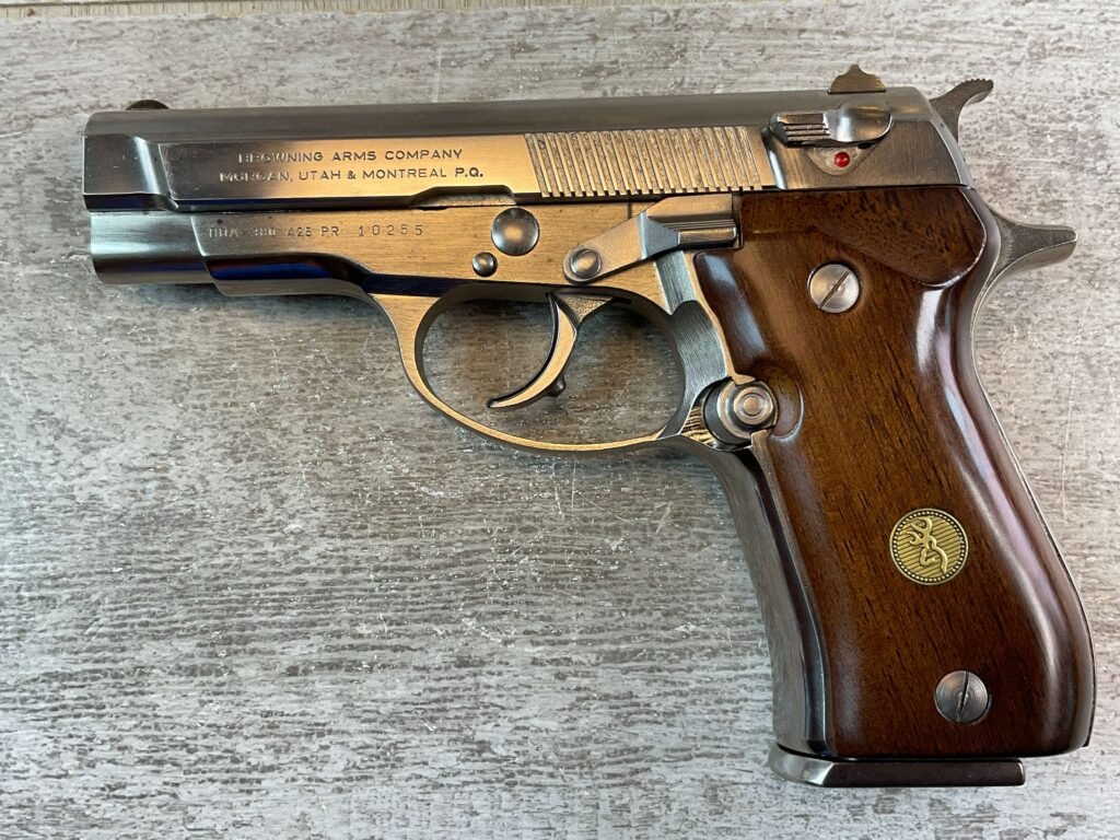 BROWNING BDA .380 STAINLESS STEEL SEMI AUTO PISTOL, JAMES EARL JONES COLLECTION #5-10836