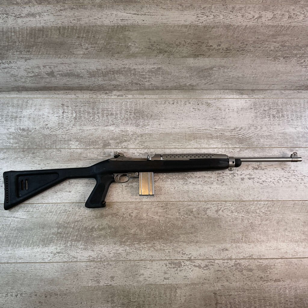 IVER JOHNSON 9MM WIN MAGNUM SEMI AUTO RIFLE, JAMES EARL JONES COLLECTION #5-11014