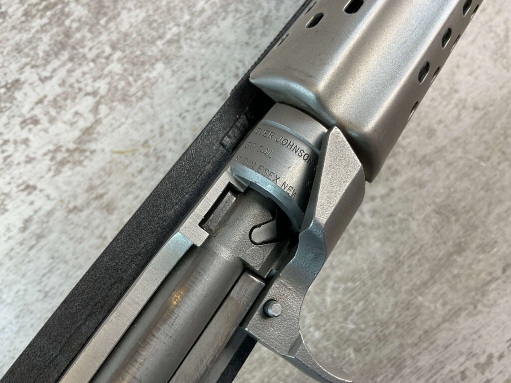 IVER JOHNSON 9MM WIN MAGNUM SEMI AUTO RIFLE, JAMES EARL JONES COLLECTION #5-11014