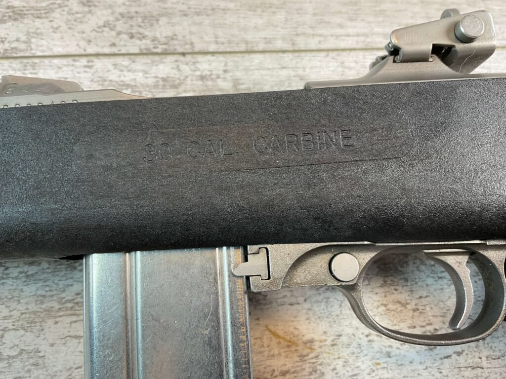 IVER JOHNSON 9MM WIN MAGNUM SEMI AUTO RIFLE, JAMES EARL JONES COLLECTION #5-11014