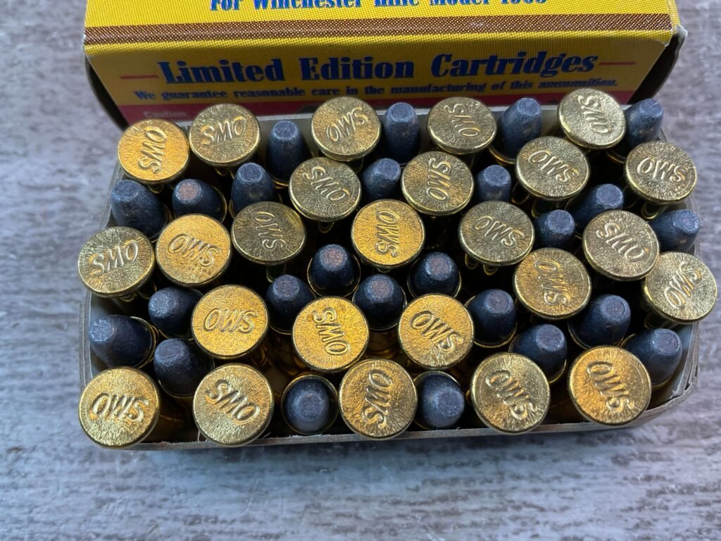 LIMITED EDITION WINCHESTER OLD WESTER SCROUNGER .22 WIN AUTO RIM FIRE, 45 GR. SMOKELESS POWDER AMMO, NEW (QTY 50) #5-11102