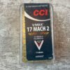 CCI V-MAX 17 MACH 2, 17 GR. POLYMER TIP AMMO, UNOPENED (QTY 50) #5-11107