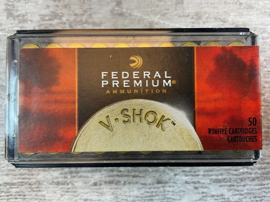 FEDERAL PREMIUM V-SHOK 17 HMR, 17 GR. HORNADY, V-MAX POLYMER TIP AMMO, UNOPENED (QTY 50) #5-11108