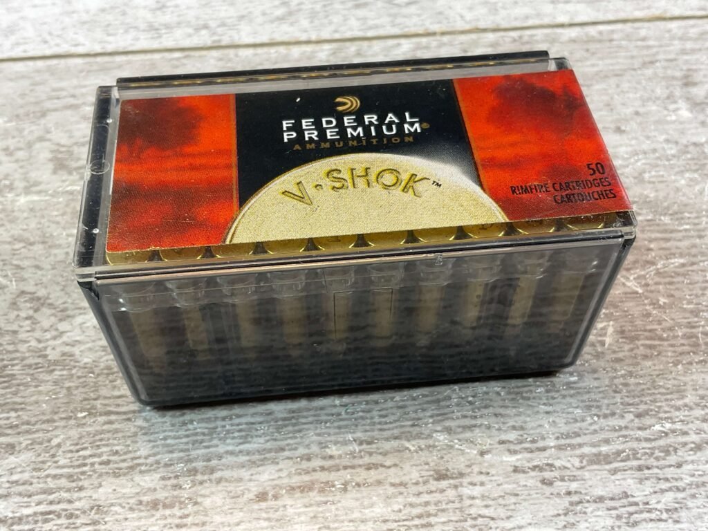FEDERAL PREMIUM V-SHOK 17 HMR, 17 GR. HORNADY, V-MAX POLYMER TIP AMMO, UNOPENED (QTY 50) #5-11108