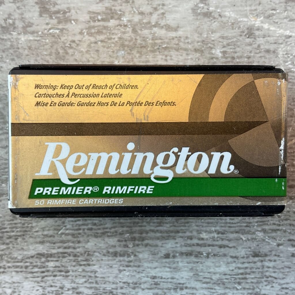 REMINGTON PREMIER RIMFIRE, 17 MACH 2, 17 GR. ACCUTIP. V BOAT TAIL AMMO #5-11111