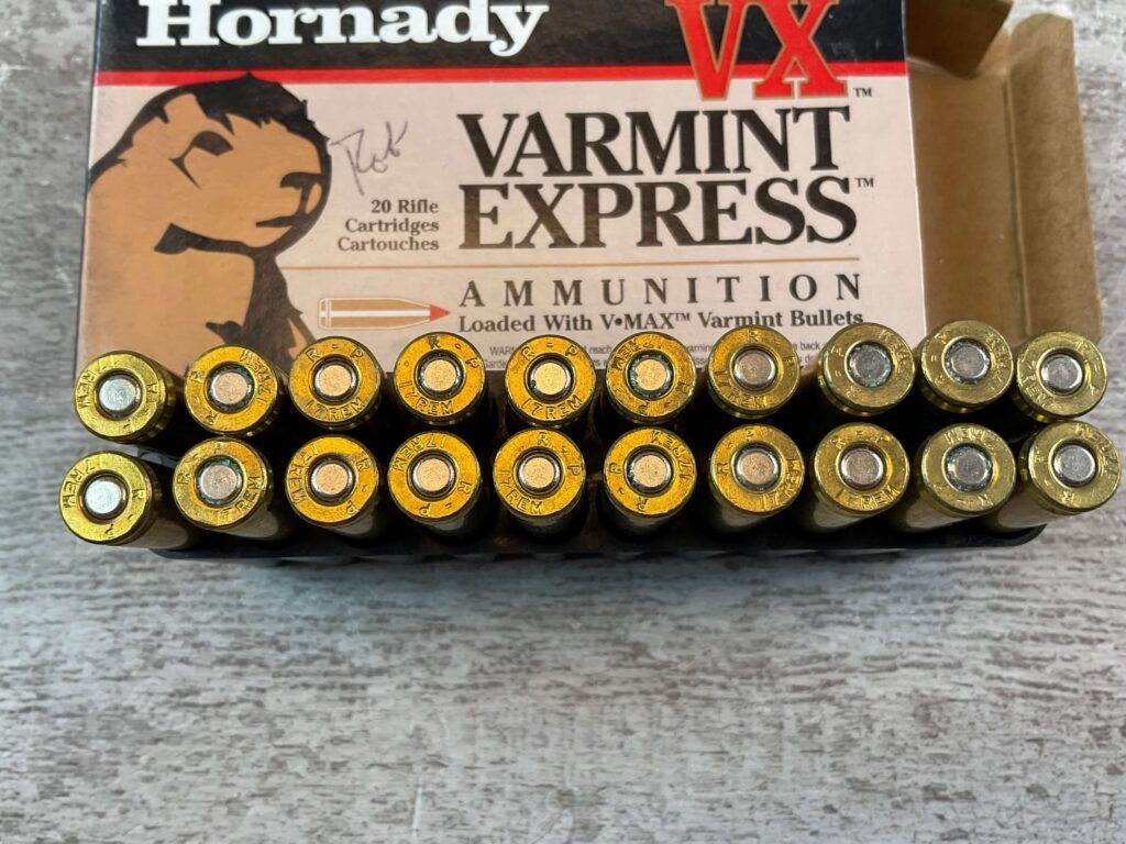 HORNADY VARMINT EXPRESS, V-MAX, 17 REM. 20 GR. MOLY COATED AMMO, QTY 20 #5-11112