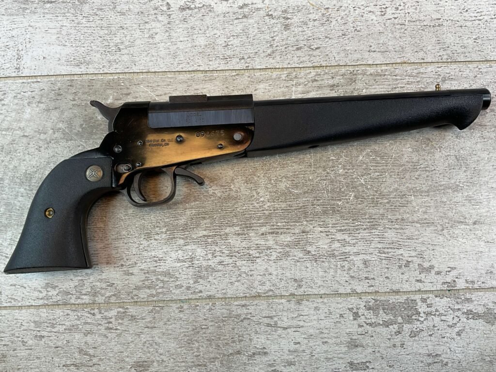 REXIO RC 4/10 SINGLE BARREL 45LC/.410GA PISTOL, JAMES EARL JONES COLLECTION #5-10839