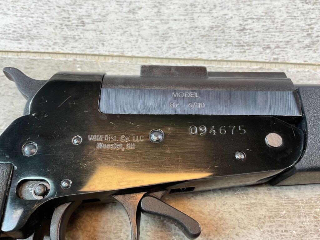 REXIO RC 4/10 SINGLE BARREL 45LC/.410GA PISTOL, JAMES EARL JONES COLLECTION #5-10839