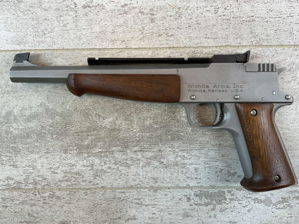 WICHITA ARMS INC 7-30 WATERS BREAK OPEN SINGLE SHOT PISTOL, JAMES EARL JONES COLLECTION #5-10840