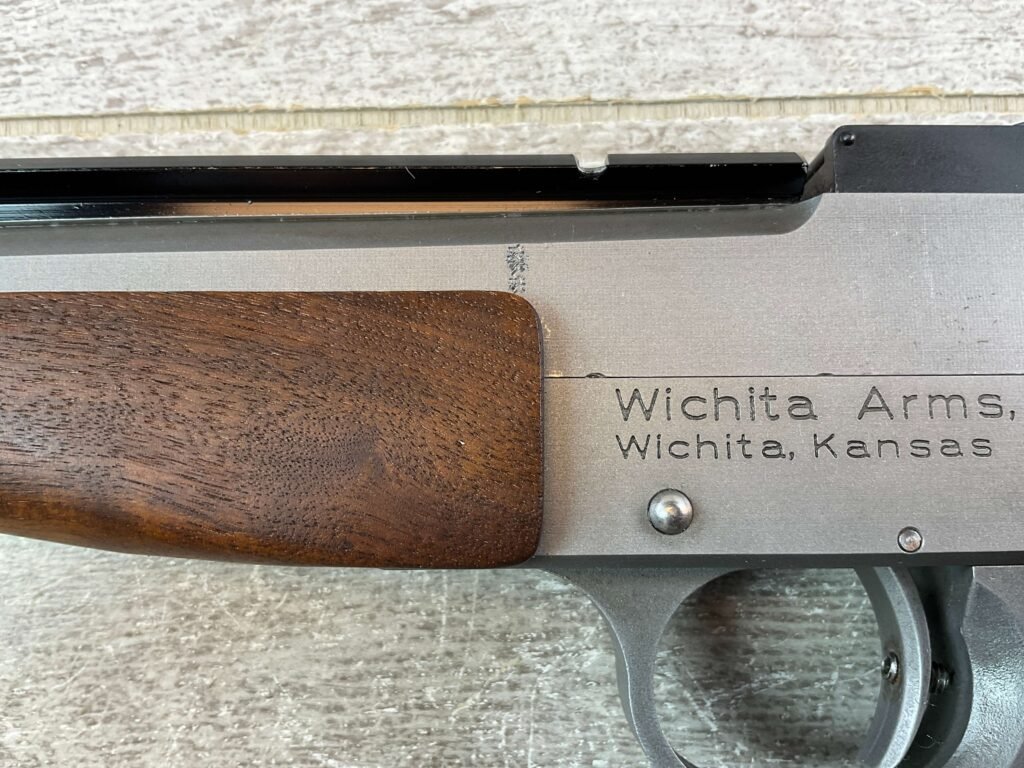 WICHITA ARMS INC 7-30 WATERS BREAK OPEN SINGLE SHOT PISTOL, JAMES EARL JONES COLLECTION #5-10840