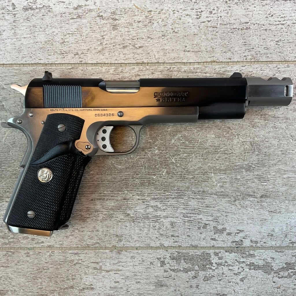 COLT 1911 COMBAT ELITE MKIV SERIES 80 .460 ROWLAND SEMI AUTO PISTOL, JAMES EARL JONES COLLECTION, CUSTOM #5-10841