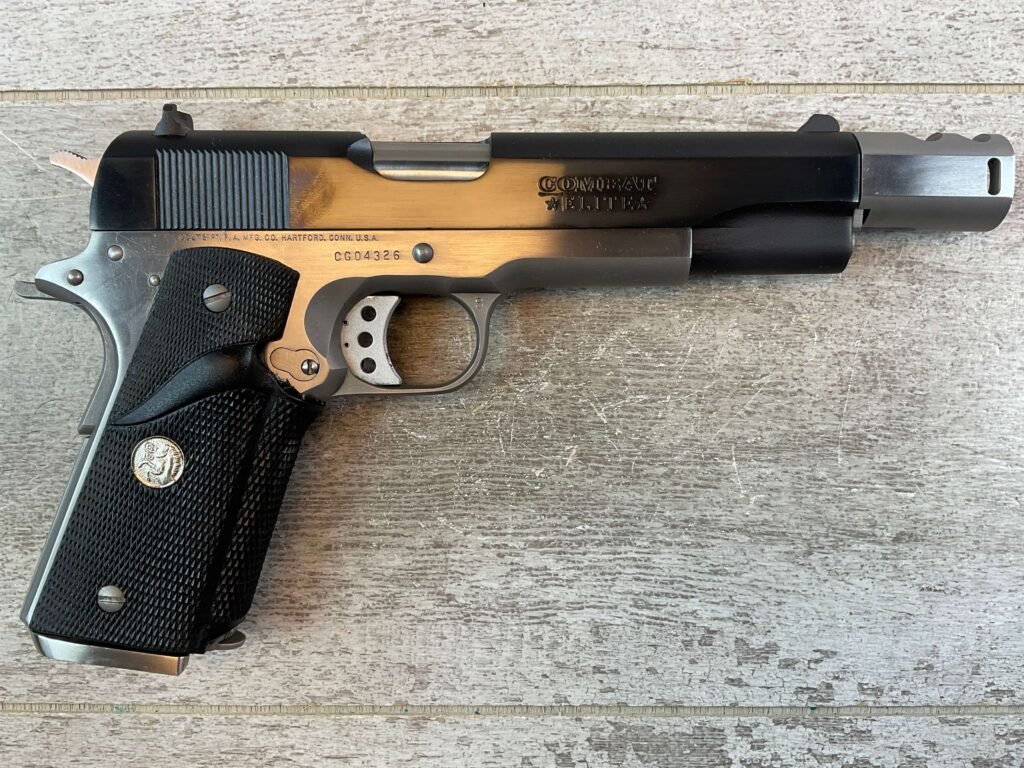 COLT 1911 COMBAT ELITE MKIV SERIES 80 .460 ROWLAND SEMI AUTO PISTOL, JAMES EARL JONES COLLECTION, CUSTOM #5-10841