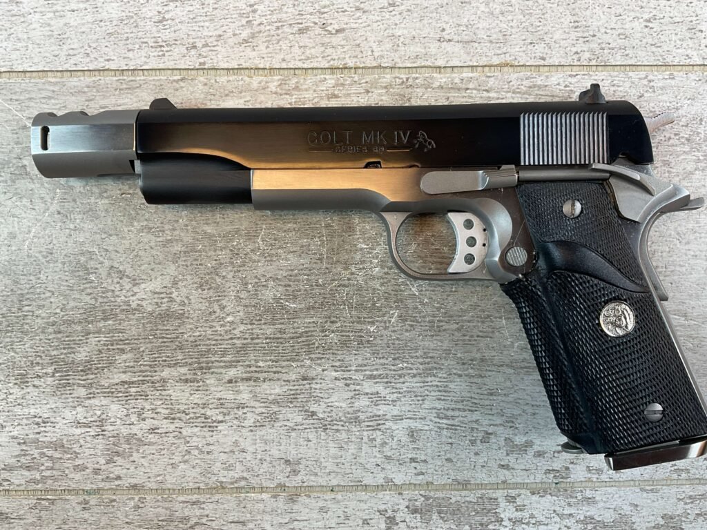 COLT 1911 COMBAT ELITE MKIV SERIES 80 .460 ROWLAND SEMI AUTO PISTOL, JAMES EARL JONES COLLECTION, CUSTOM #5-10841