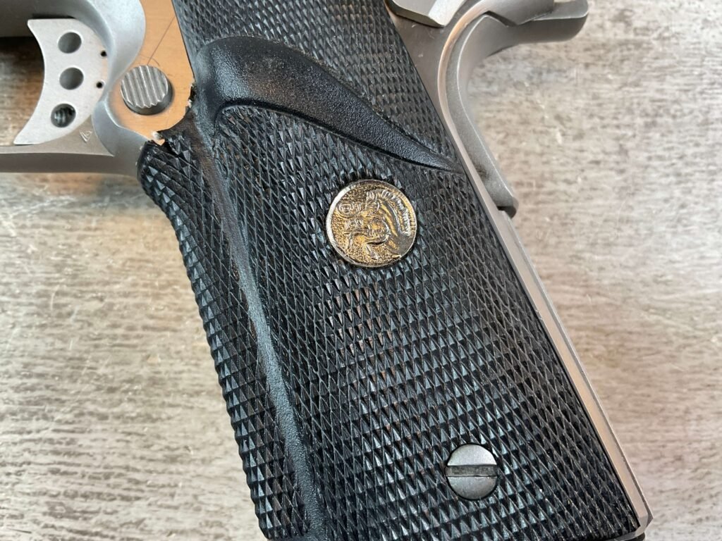 COLT 1911 COMBAT ELITE MKIV SERIES 80 .460 ROWLAND SEMI AUTO PISTOL, JAMES EARL JONES COLLECTION, CUSTOM #5-10841