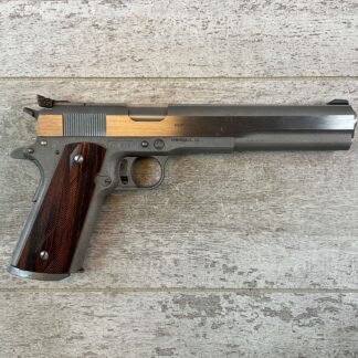 JAVELINA IAI HUNTING MODEL 10MM 7" LONGSLIDE 1911 SEMI AUTO PISTOL, JAMES EARL JONES COLLECTION, RARE #5-10843