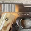 COLT 1911 GOVT MODEL MKIV SERIES 70 9MM SEMI AUTO PISTOL, STAINLESS FINISH, JAMES EARL JONES COLLECTION #5-10844