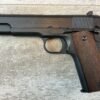 COLT ACE .22LR SEMI AUTO PISTOL, PRE WWII & REBLUED, JAMES EARL JONES COLLECTION #5-10845
