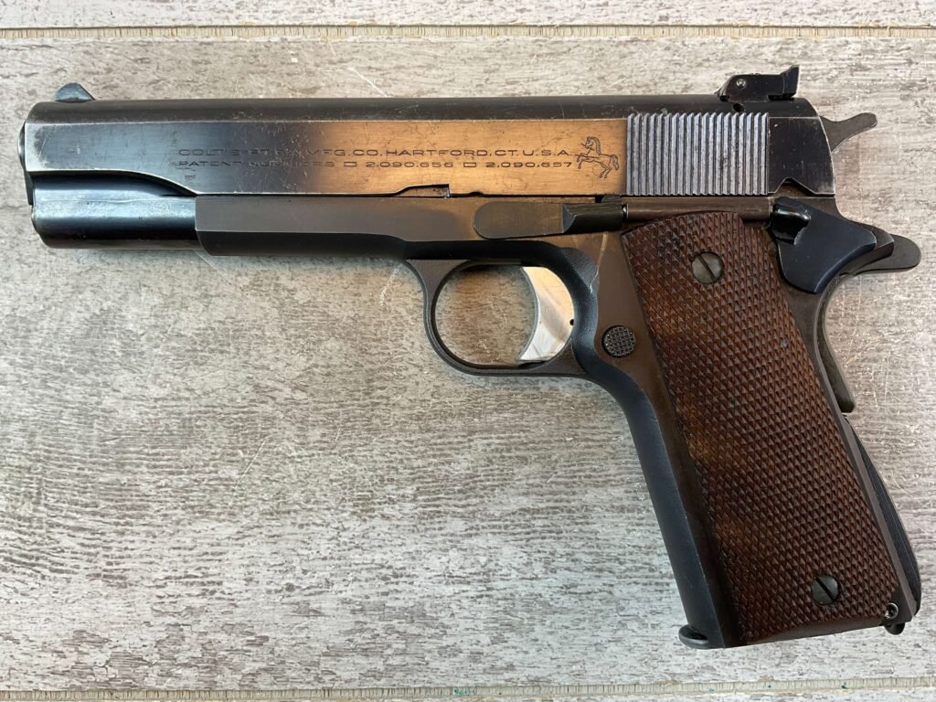 COLT ACE .22LR SEMI AUTO PISTOL, ESSEX ARMS RECEIVER, JAMES EARL JONES COLLECTION #5-10846