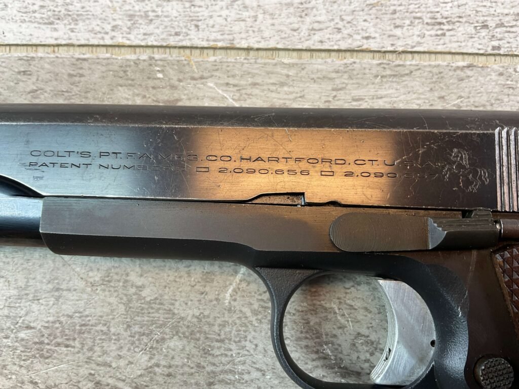 COLT ACE .22LR SEMI AUTO PISTOL, ESSEX ARMS RECEIVER, JAMES EARL JONES COLLECTION #5-10846