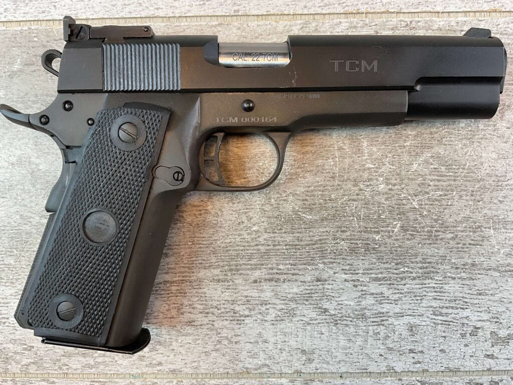 ROCK ISLAND 1911-A2 .22 TCM SEMI AUTO PISTOL, JAMES EARL JONES COLLECTION #5-10847