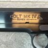 COLT GOVT MODEL 1911A1 MKIV SERIES 80 9X23 WIN SEMI AUTO PISTOL, JAMES EARL JONES COLLECTION #5-10848
