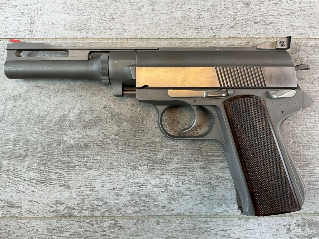 WILDEY AUTO PISTOL .45 WIN MAG GAS OPERATED SEMI AUTO PISTOL, JAMES EARL JONES COLLECTION, RARE #5-10850