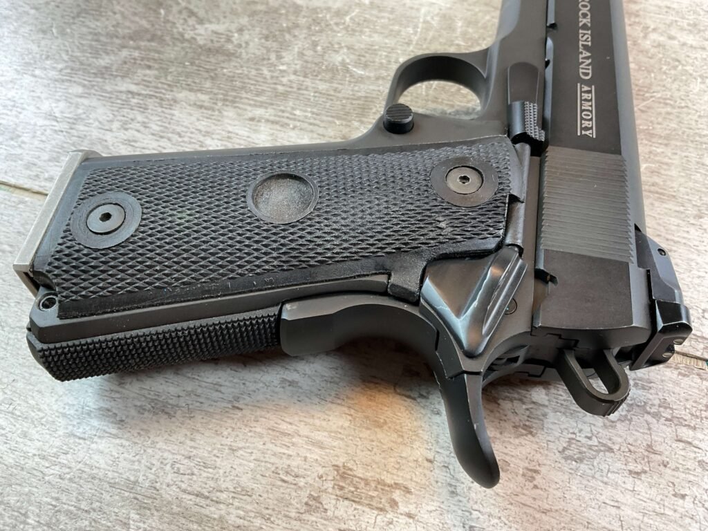 ROCK ISLAND 1911-A2 .22 TCM SEMI AUTO PISTOL, JAMES EARL JONES COLLECTION #5-10853