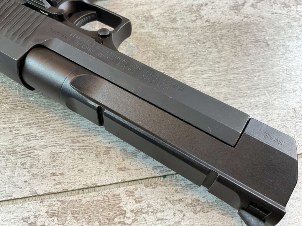 MAGNUM RESEARCH DESERT EAGLE .50 AE SEMI AUTO PISTOL, JAMES EARL JONES COLLECTION #5-10854