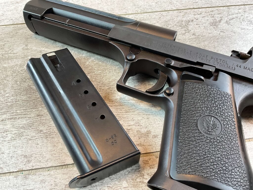 MAGNUM RESEARCH DESERT EAGLE .50 AE SEMI AUTO PISTOL, JAMES EARL JONES COLLECTION #5-10854