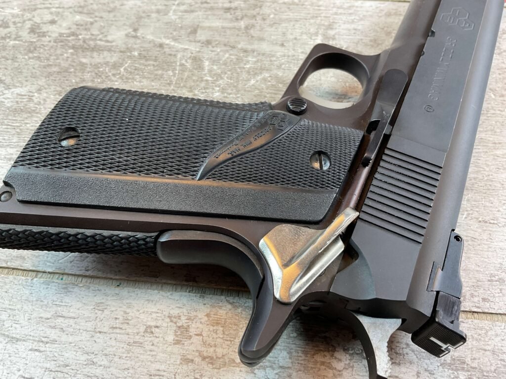 L.A.R. MANUFACTURING GRIZZLY MARK I .45 WIN MAG SEMI AUTO PISTOL, JAMES EARL JONES COLLECTION, RARE #5-10855