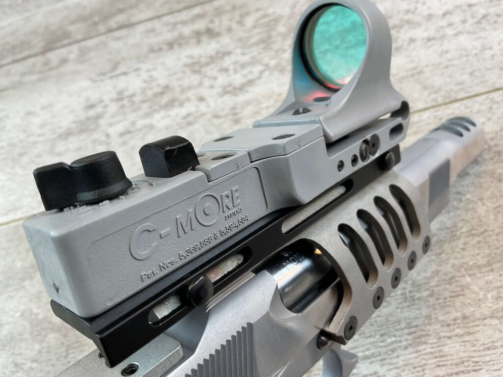 CASPIAN ARMS BAER CUSTOM 1911A1 9X21 SEMI AUTO PISTOL, JAMES EARL JONES COLLECTION #5-10856