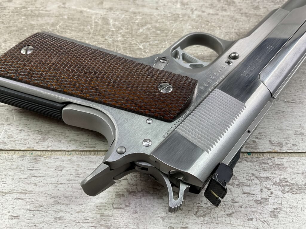 RANDALL FIRARMS SERVICE MODEL .45 ACP ULTIMATE SEMI AUTO PISTOL, JAMES EARL JONES COLLECTION, LEFT HANDED #5-10858