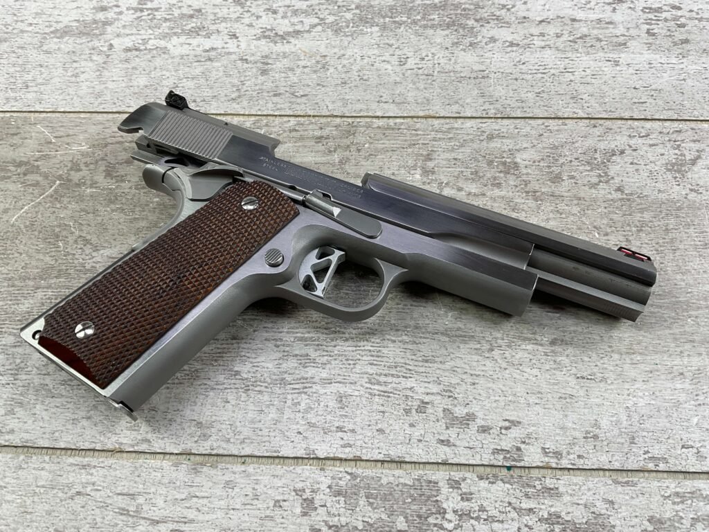 RANDALL FIRARMS SERVICE MODEL .45 ACP ULTIMATE SEMI AUTO PISTOL, JAMES EARL JONES COLLECTION, LEFT HANDED #5-10858