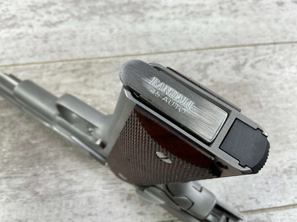 RANDALL FIRARMS SERVICE MODEL .45 ACP ULTIMATE SEMI AUTO PISTOL, JAMES EARL JONES COLLECTION, LEFT HANDED #5-10858