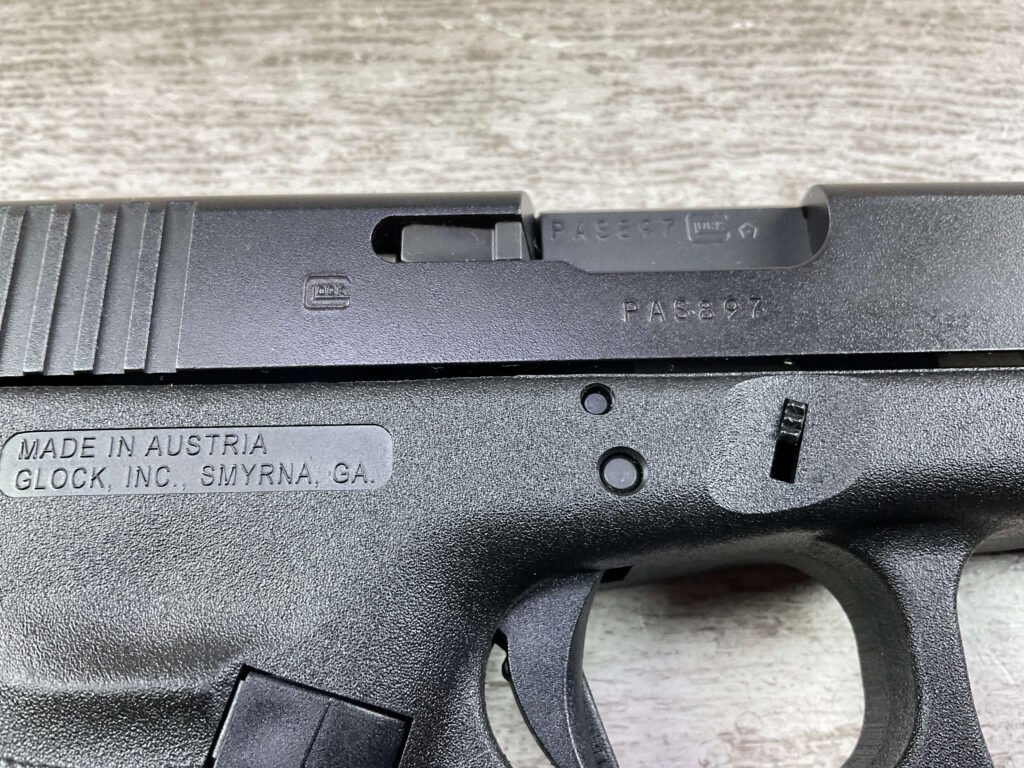 GLOCK MODEL 21 .45 ACP SEMI AUTO PISTOL, JAMES EARL JONES COLLECTION #5-10859