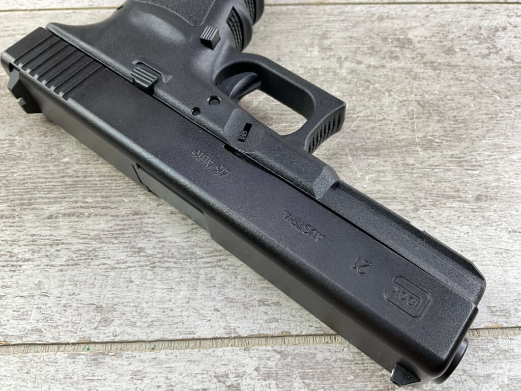 GLOCK MODEL 21 .45 ACP SEMI AUTO PISTOL, JAMES EARL JONES COLLECTION #5-10859