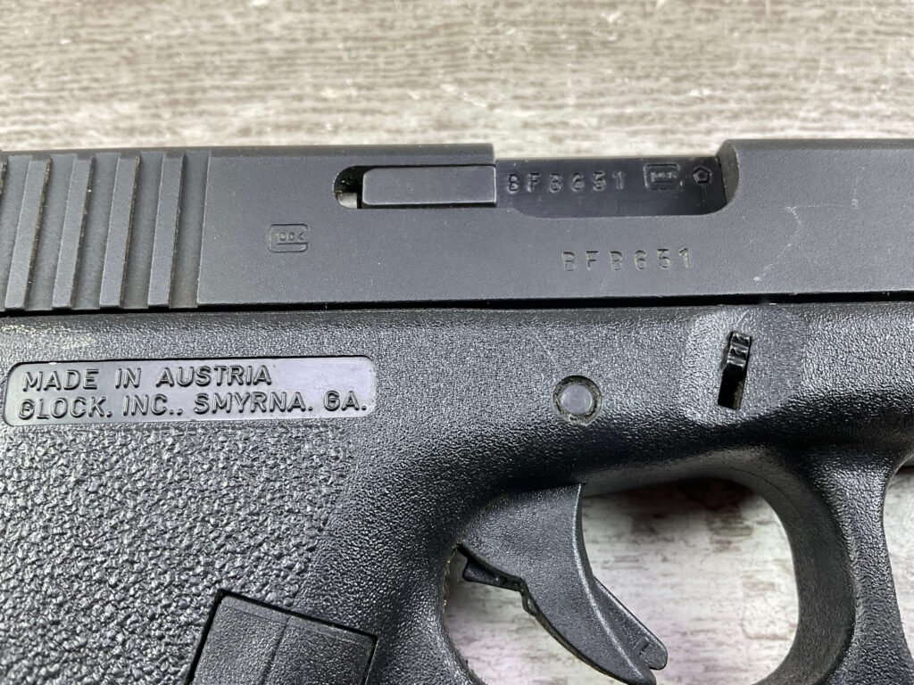 GLOCK MODEL 21 .45 ACP SEMI AUTO PISTOL, JAMES EARL JONES COLLECTION #5-10859