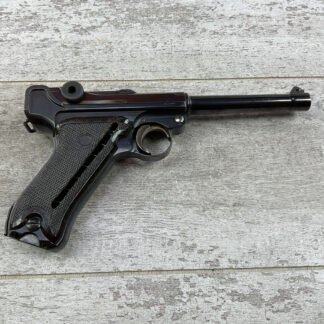 DWM LUGER P08 .45 ACP SEMI AUTO PISTOL, WYATT CUSTOM REWORK, JAMES EARL JONES COLLECTION #5-10862