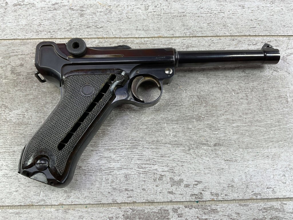 DWM LUGER P08 .45 ACP SEMI AUTO PISTOL, WYATT CUSTOM REWORK, JAMES EARL JONES COLLECTION #5-10862