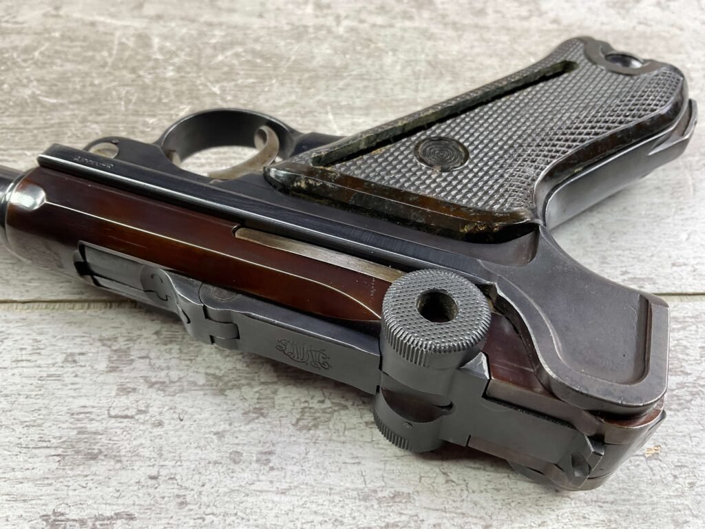 DWM LUGER P08 .45 ACP SEMI AUTO PISTOL, WYATT CUSTOM REWORK, JAMES EARL JONES COLLECTION #5-10862