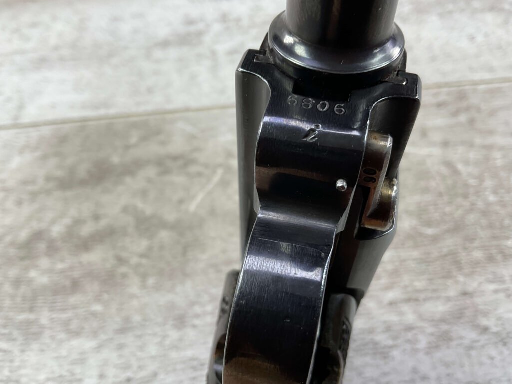 DWM LUGER P08 .45 ACP SEMI AUTO PISTOL, WYATT CUSTOM REWORK, JAMES EARL JONES COLLECTION #5-10862