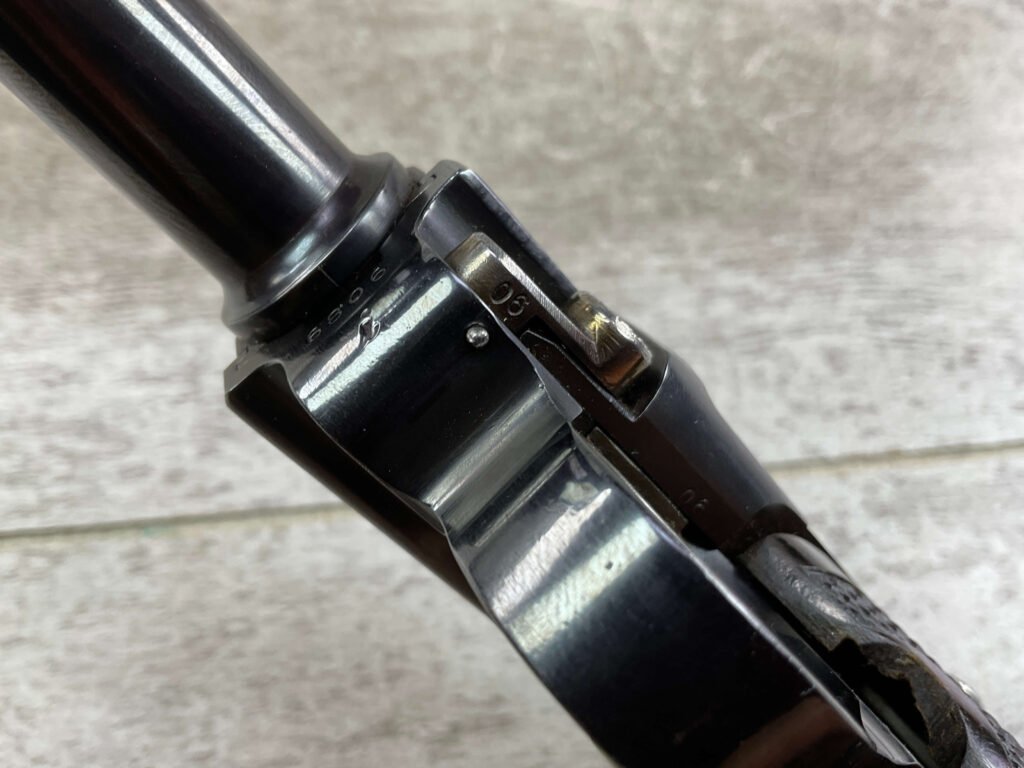 DWM LUGER P08 .45 ACP SEMI AUTO PISTOL, WYATT CUSTOM REWORK, JAMES EARL JONES COLLECTION #5-10862