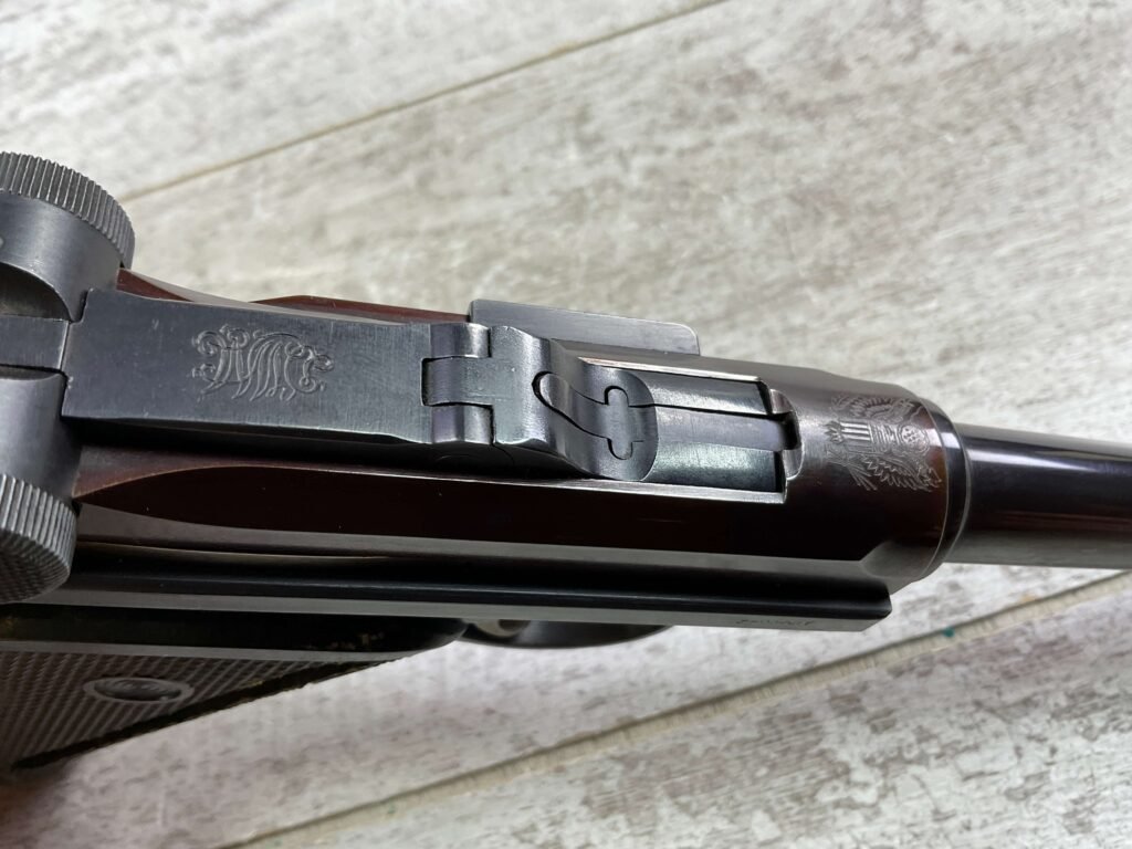 DWM LUGER P08 .45 ACP SEMI AUTO PISTOL, WYATT CUSTOM REWORK, JAMES EARL JONES COLLECTION #5-10862