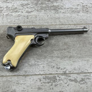 DWM LUGER P08 9MM SEMI AUTO PISTOL, CUSTOM ENGRAVED, JAMES EARL JONES COLLECTION #5-10863