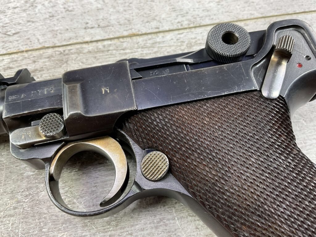 MAUSER LP.08 PERSIAN ARTILLERY 9MM SEMI AUTO PISTOL, JAMES EARL JONES COLLECTION, RARE #5-10864