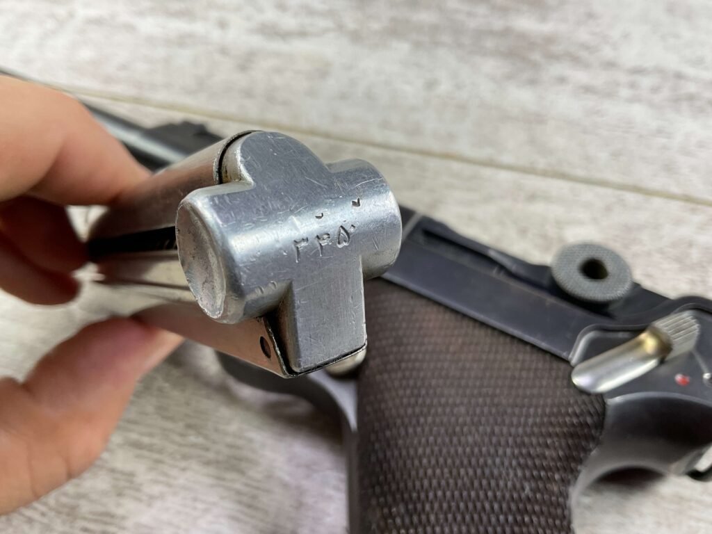 MAUSER LP.08 PERSIAN ARTILLERY 9MM SEMI AUTO PISTOL, JAMES EARL JONES COLLECTION, RARE #5-10864