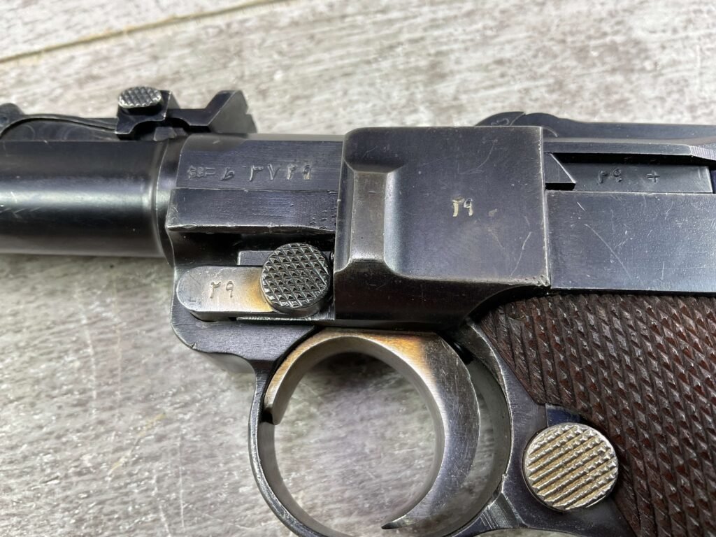 MAUSER LP.08 PERSIAN ARTILLERY 9MM SEMI AUTO PISTOL, JAMES EARL JONES COLLECTION, RARE #5-10864