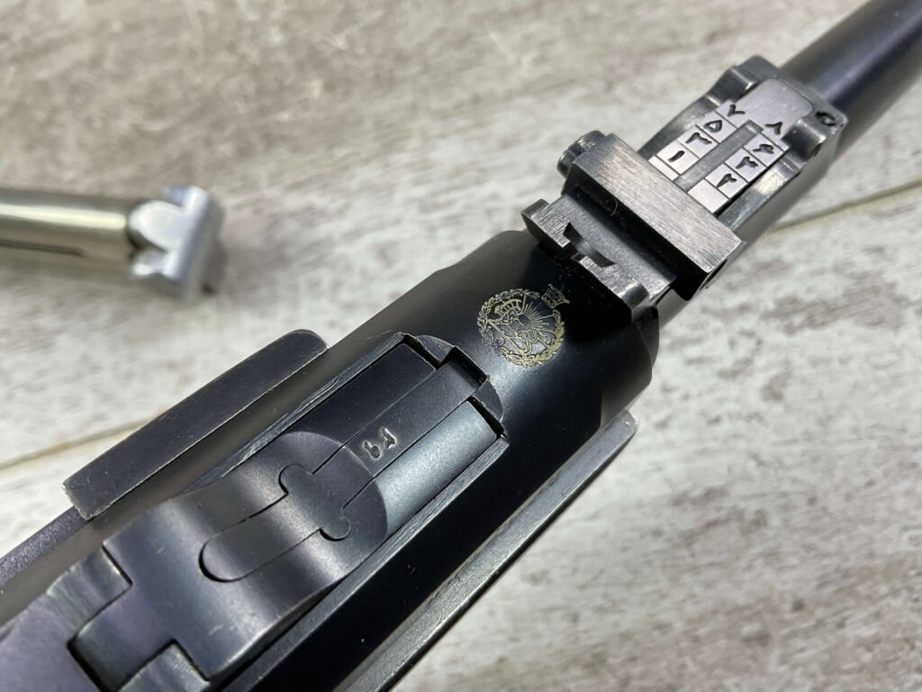 MAUSER LP.08 PERSIAN ARTILLERY 9MM SEMI AUTO PISTOL, JAMES EARL JONES COLLECTION, RARE #5-10864